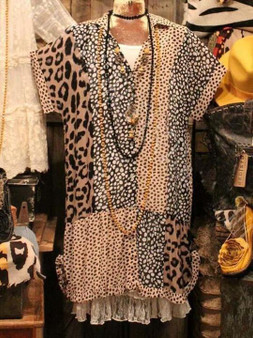 Autumn 2021 Fashion Leopard Print Cardigan