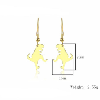 Tyrannosaurus Rex Dinosaur Earrings