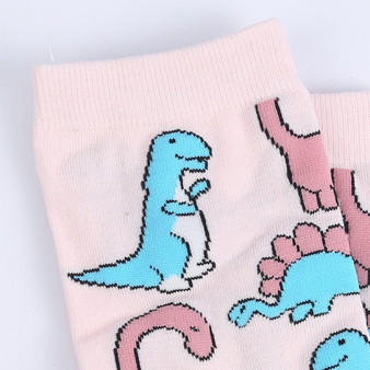 Delicate Dinosaur Socks - 1 Pair