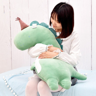 Partying Dinosaur Plush Doll