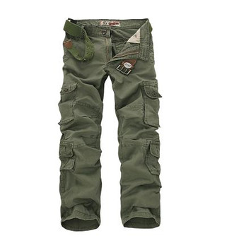 Fashion Military Cargo Pants Men Loose Baggy Tactical Trousers