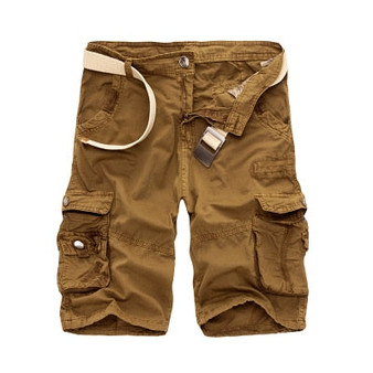 Camouflage Camo Cargo Shorts Men Casual Shorts Male Loose Work Shorts