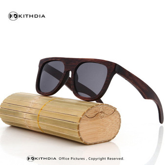 Wood Sunglasses Men Brand Designer Polarized Driving Bamboo Sunglasses