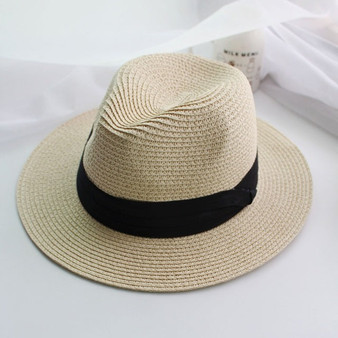 Summer hat classic black sun hats beach hats