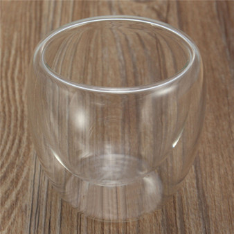 Clear Double Wall Glass Double Glass Coffee Tea Cups Glassware Heat Resistant Milk Beer Soup Mugs And Insulated Wine Cups