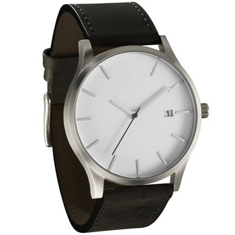 Top Brand Luxury Leather Business Quartz-Watch