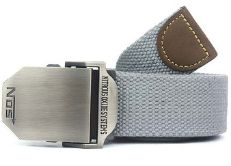 Men Canvas Belt Military Equipment Cinturon Western Strap Men's Belts Luxury