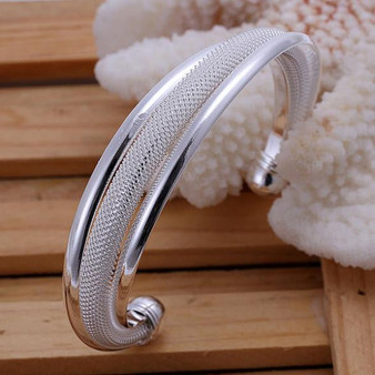 Hot Sell Silver Plated Bangle [Buy 1 Get 1 Free + Free Shipping]