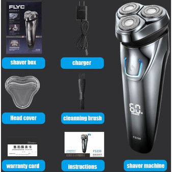 Shaving Machine 2016 New Men 3D Waterproof  Rechargeable Mens Electric Shaver 3 head shaver razor for philips technology FS339