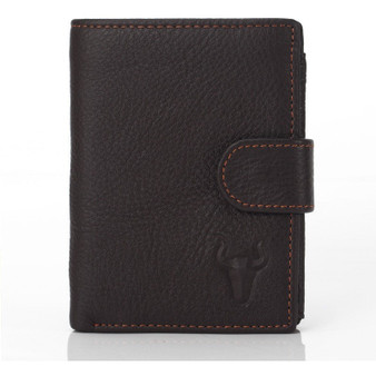 Men Organizer Wallets Brand Vintage Genuine Oil Wax Leather Cowhide Short Bifold Men's Wallet Purse Card Holder With Coin Pocket