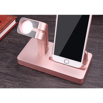 Charging Stand Bracket Docking Station Stock Cradle Holder for iPhone Apple Watch 38mm 42mm Lazyman Desktop Stand Charger