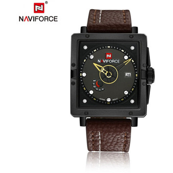 Men Fashion Square Dial Analog Wristwatch Waterproof Quartz Watch