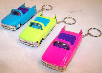 NEON DIECAST CLASSIC CAR KEY CHAINS