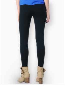 Splendid French Terry Leggings | Black | SALE