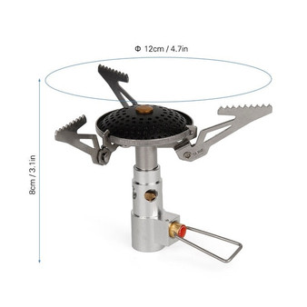 Lightweight Foldable Portable Gas Backpacking Stove