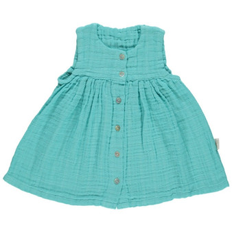 Turquoise Dress (Organic Cotton)