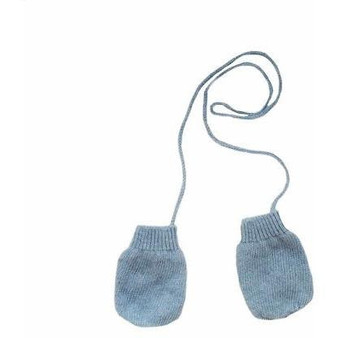 Light Blue Mittens (Cashmere & Wool)