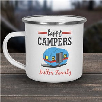 Happy Campers Personalized Camper Mug