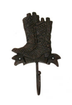 Cast Iron Boot Hook Set of 2