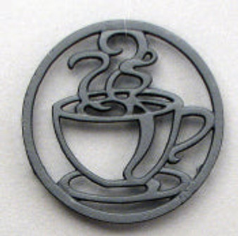 Cast Iron Coffee Cup Trivet