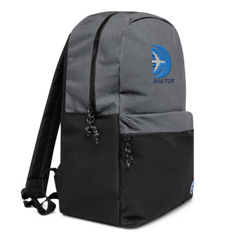 Funkypilot Aviator Embroidered Travel Backpack