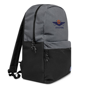 Funkypilot Aviator Embroidered Water Resistant Backpack