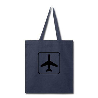 Tote Bag, Airplane Sign