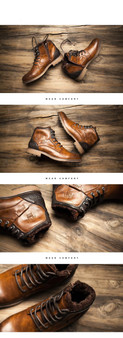 Vintage Style Casual Men's Winter Boot