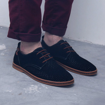 Casual Style Suede Men's Shoe