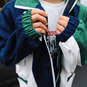 Colorful Hip Hop Windbreaker Jacket