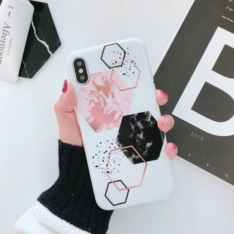 Candy Marble Phone Case For iphone X