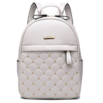 Causal Leather Backpack