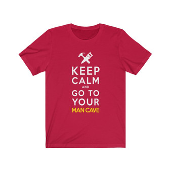 Keep Calm & Go To Your Man Cave T-Shirt