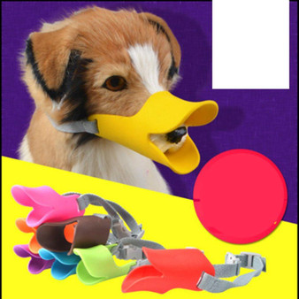 Silicone Dogs Muzzle Adjustable Breathable Mask