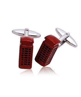 Phone Booth Cufflinks