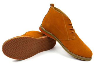 Men's Suede Desert Boot Camel