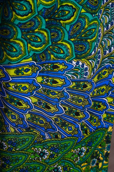 New Green Peacock Boho Hippie Gypsy Pants