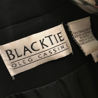 Oleg Cassini BlackTie Sequin Jacket