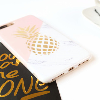 Gold Pineapple iPhone Cases for XS Max XR XS 6 6S 7 8 Plus X