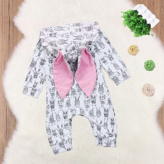 Cute Animals Hooded Jumpsuit Rompers for Baby Boys and Girls