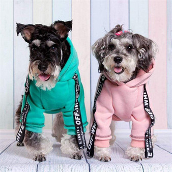 New Fashion Autumn/Winter Dog Clothes Polyester Hoodies