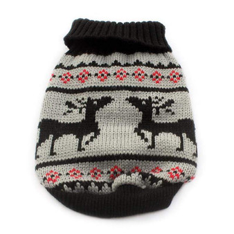 Autumn / Winter Christmas Deer Pattern Dog Sweater