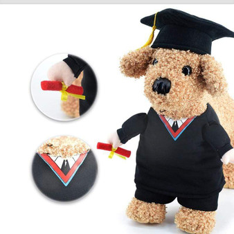 Dog Costume Fashion Funny Doctor Cloth