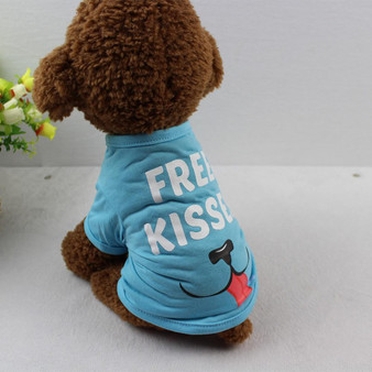 Kisses Pet Dog Polyester T-Shirt