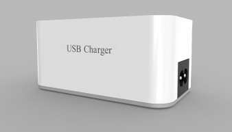 Smarter 4-Port USB & Type-C Quick Charge Station with Digital Display