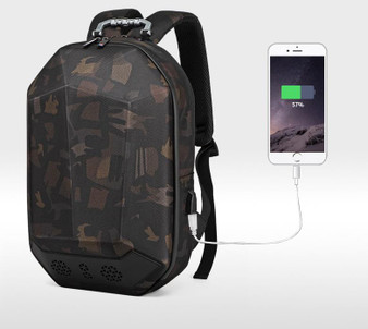 Most Functional Backpack: Bluetooth Speaker + Power Bank + Pressure Resistance + Large Capacity