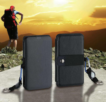 Portable Solar Power Bank With 5 Foldable Solar Panels, Faster Than You Think