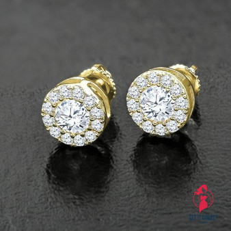 CONSPICUOUS Screw Back Earrings