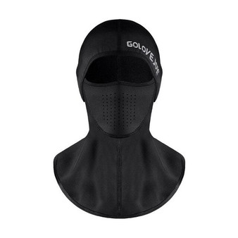Winter cycling thermal headwear with mask