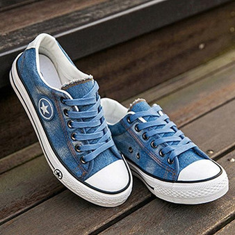 Sneakers Denim Casual Summer Canvas Shoes